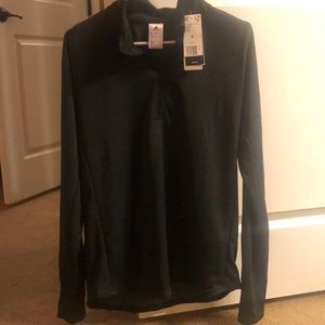 Men's Adidas All Around 1/4 Zip Pullover Sz M NWT